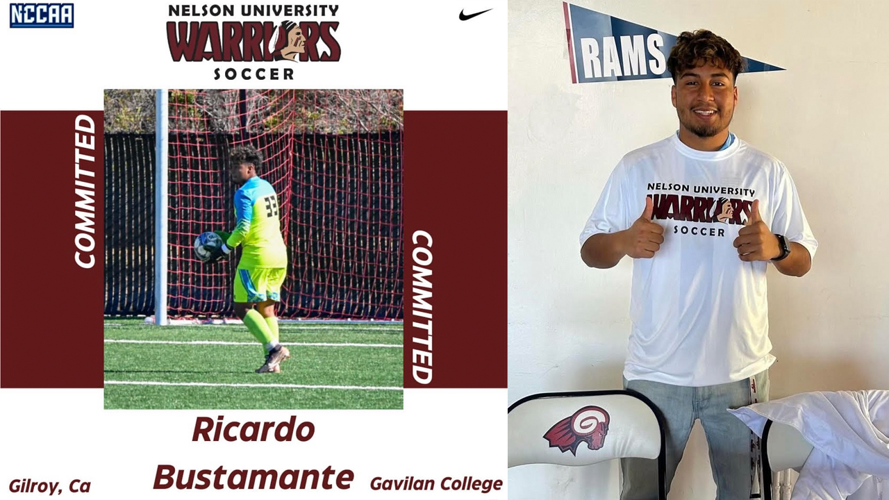 Gavilan&rsquo;s Ricardo Bustamante signs with Nelson University
